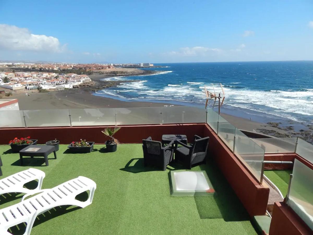 Loft With Balcony Sea View Daire Playa Del Hombre Dış mekan fotoğraf